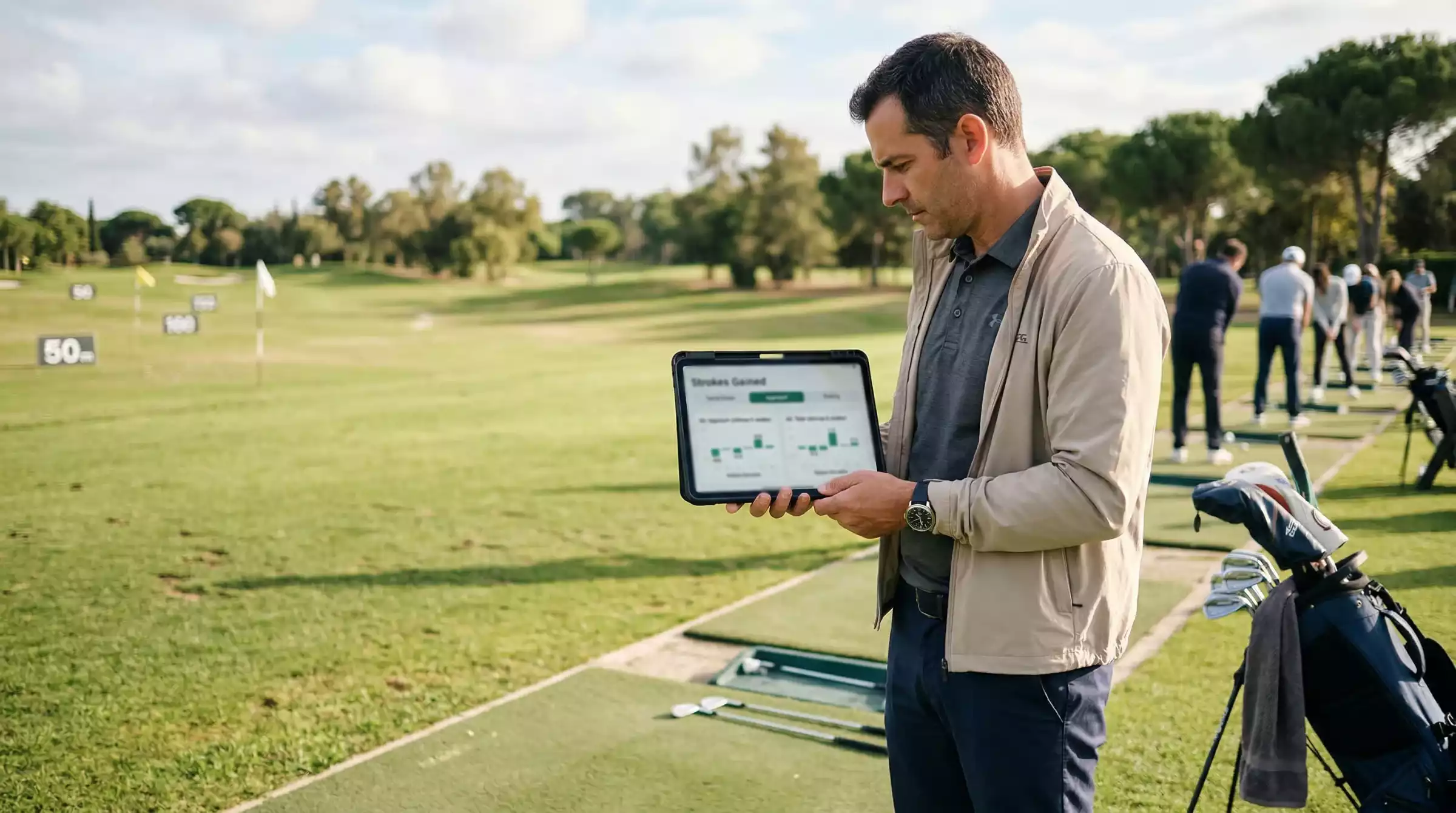 Analisis de estrategias de apuestas de golf con estadisticas Strokes Gained